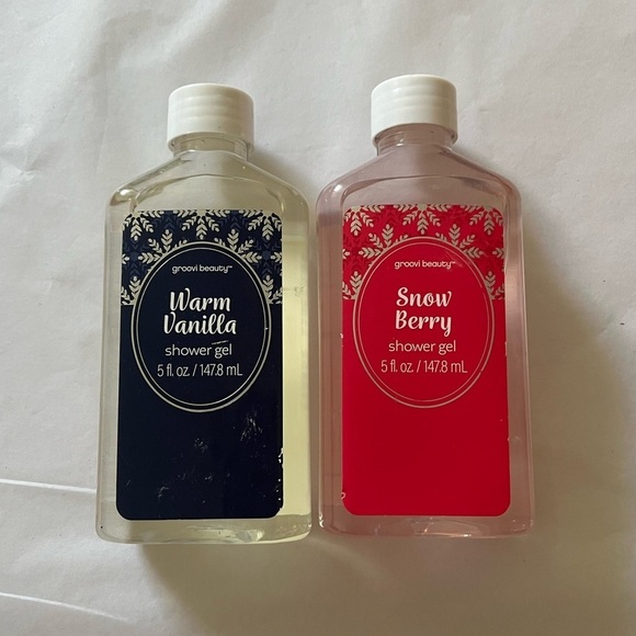 Lot of 2 Shower gel warm vanilla and snow berry - Picture 1 of 4